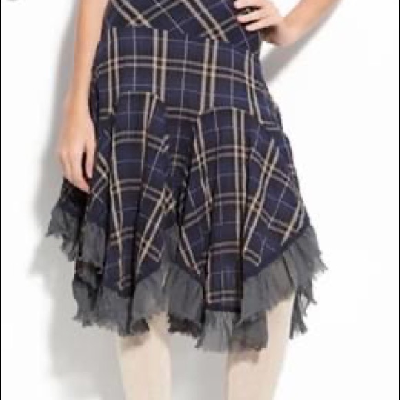 Free People Dresses & Skirts - Free People Plaid Cabin in the Woods skirt, sz L